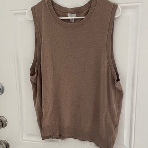 J. Crew Women's Tan shell Top